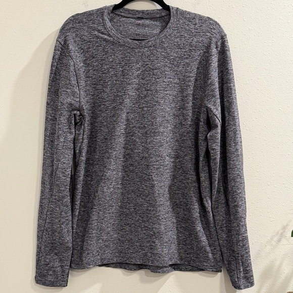lululemon athletica Other - Lululemon Medium Heather Surge Warm Long Sleeve Shirt Run Athletic Performance